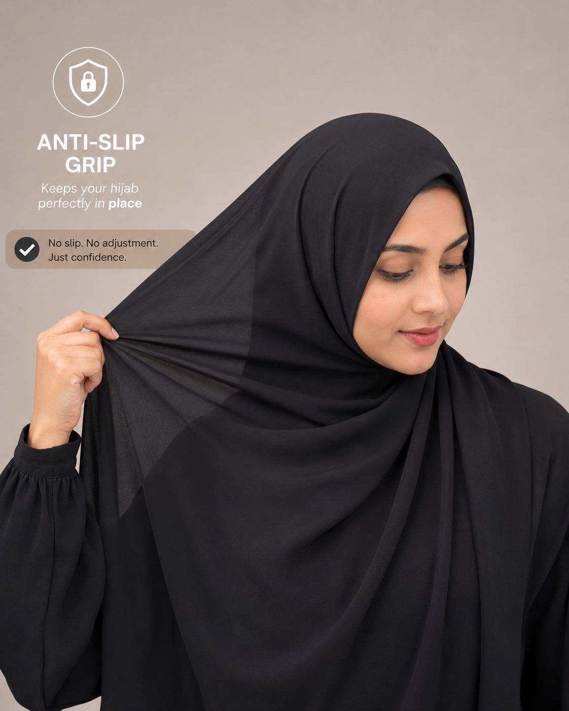 Anti Slip Hijab Crown