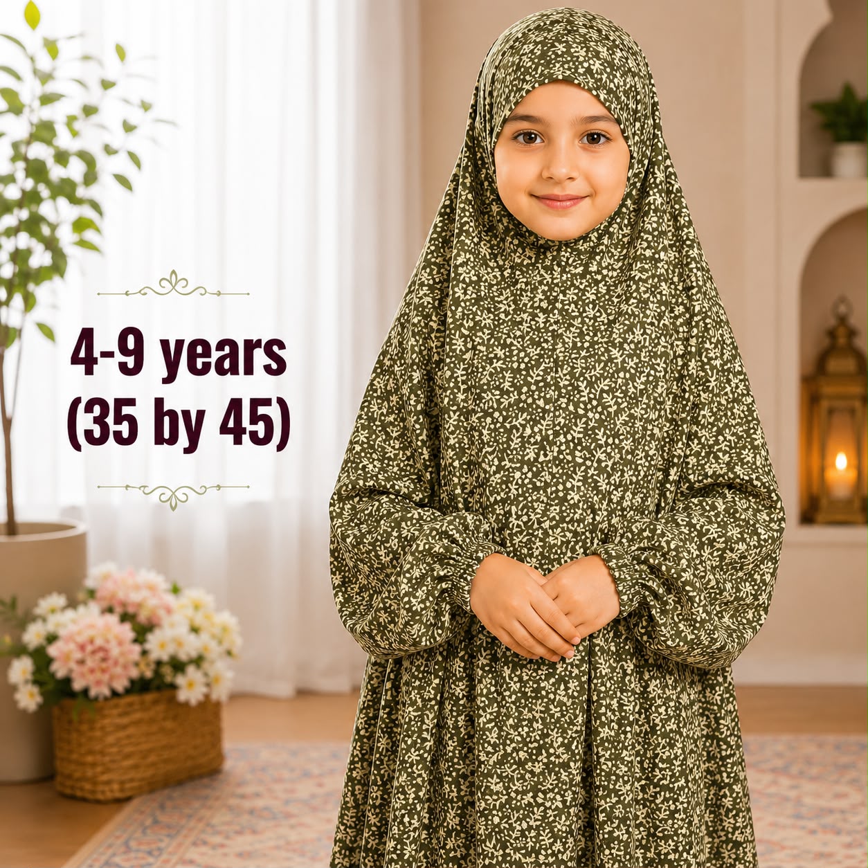 Kids Namaz Chadar | 4-9 years