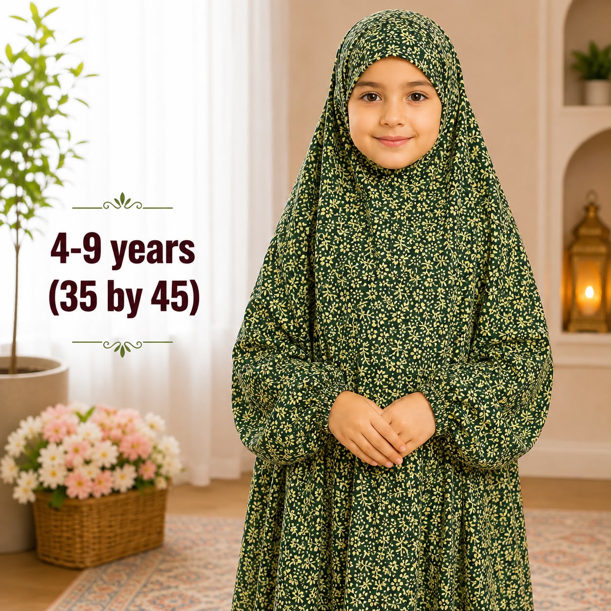 Kids Namaz Chadar | 4-9 years