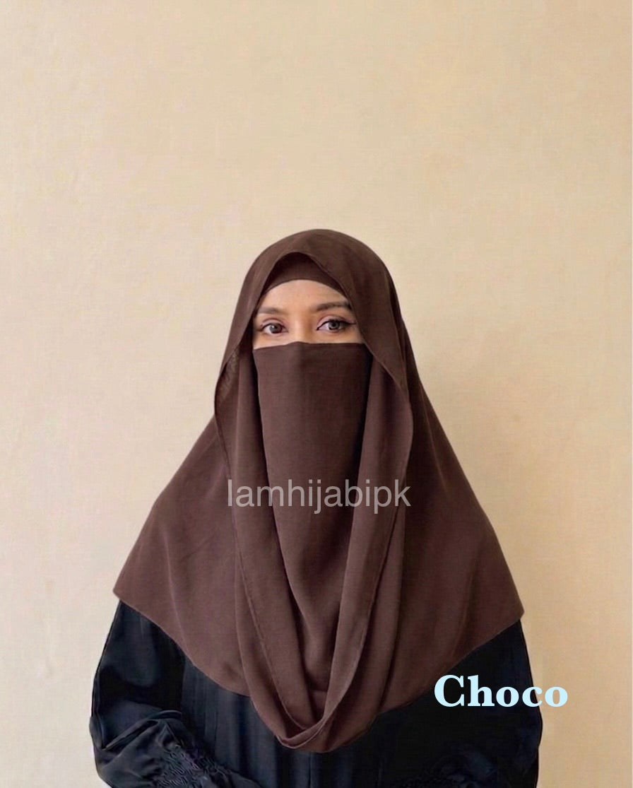 Misri Hijab - Choco