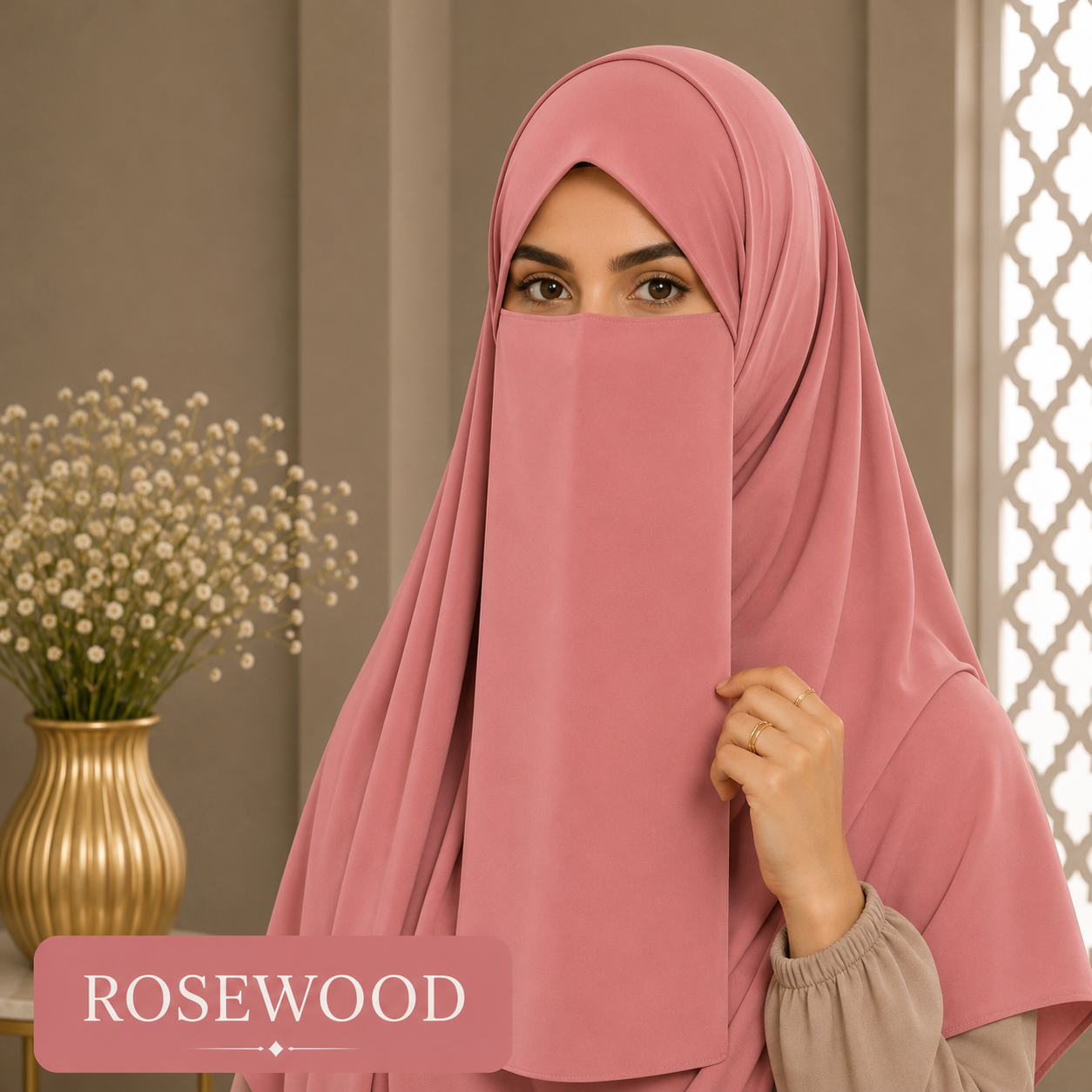 Hijab And Niqab Set - Roswood