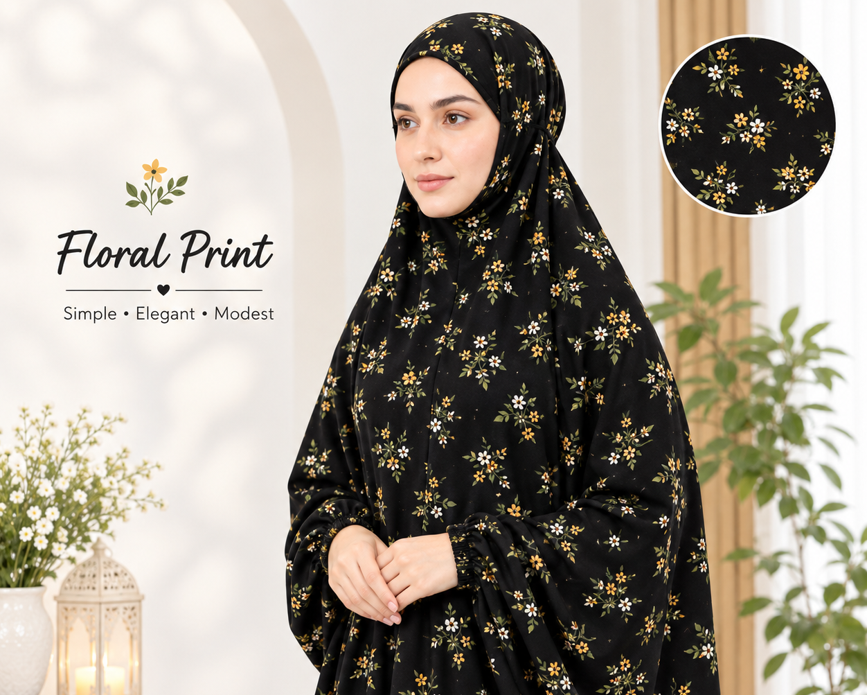 Namaz Chadar with Sleeves