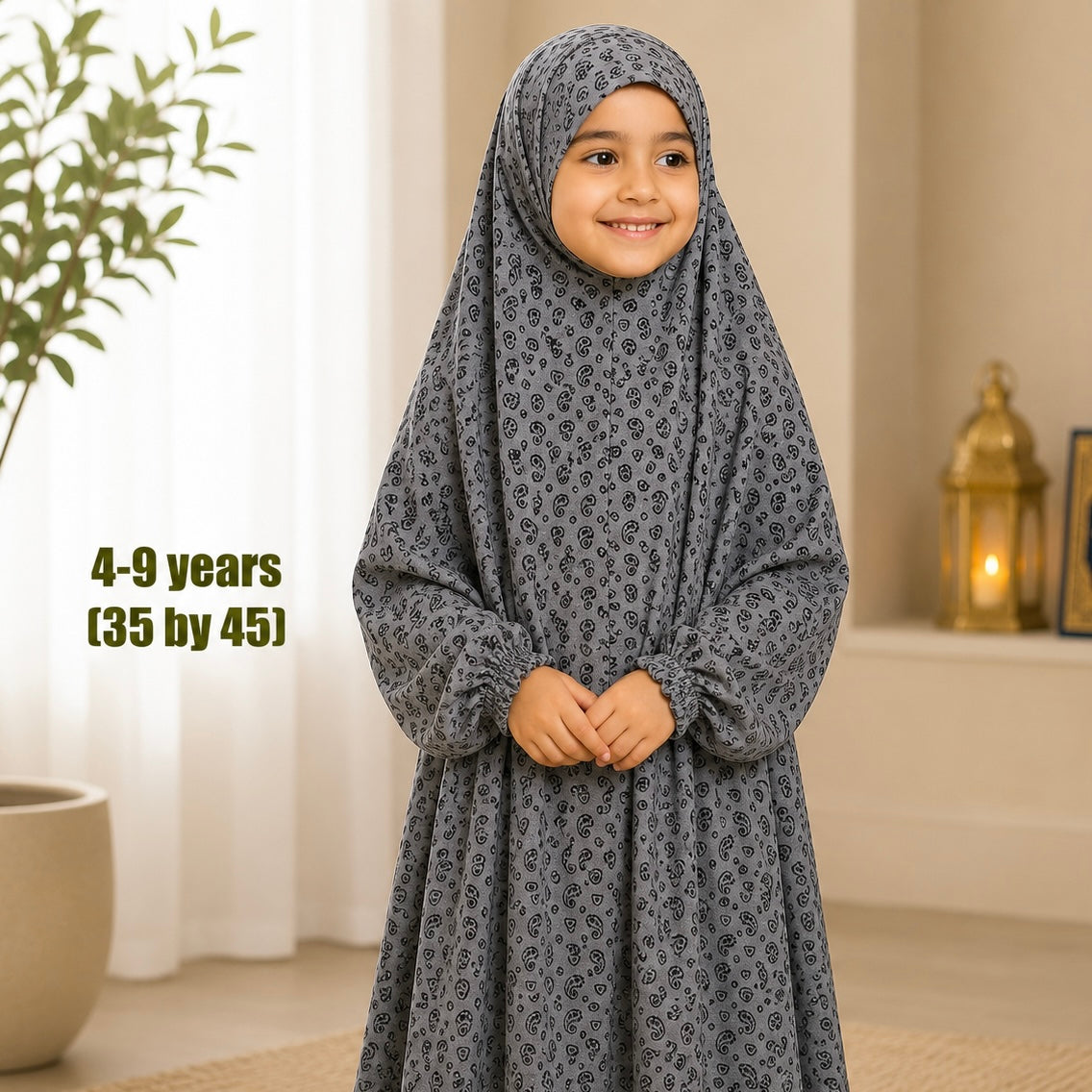 4 - 9 years Namaz Chadar