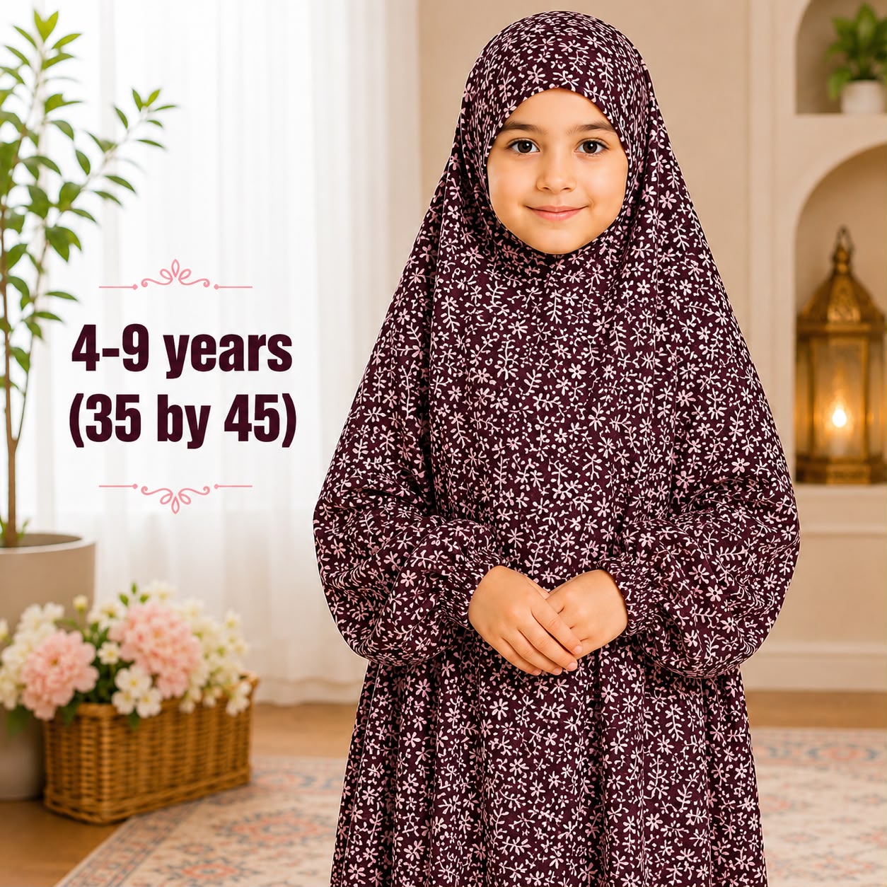 Kids Namaz Chadar | 4-9 years