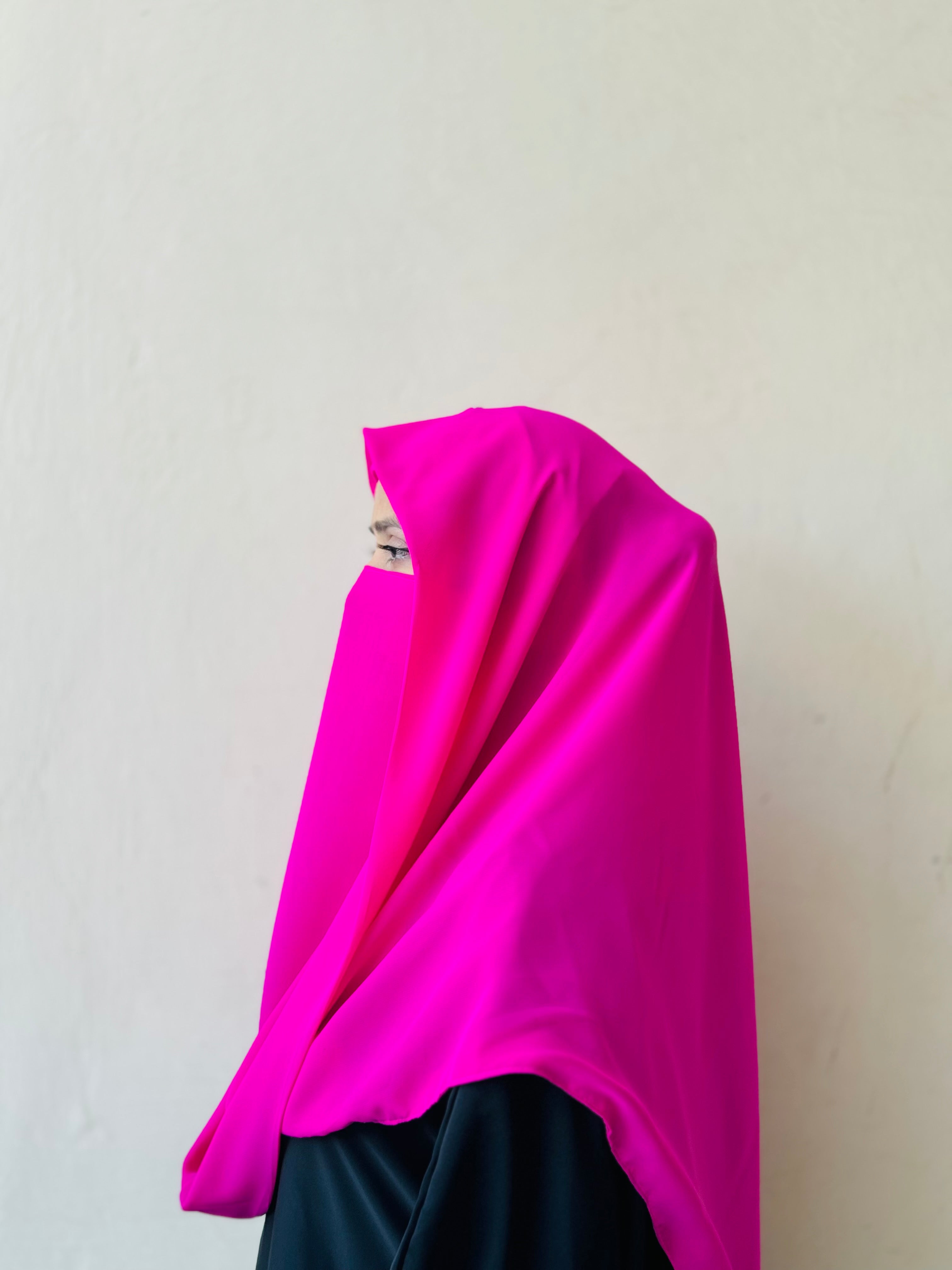 Misri Hijab - Hot Pink