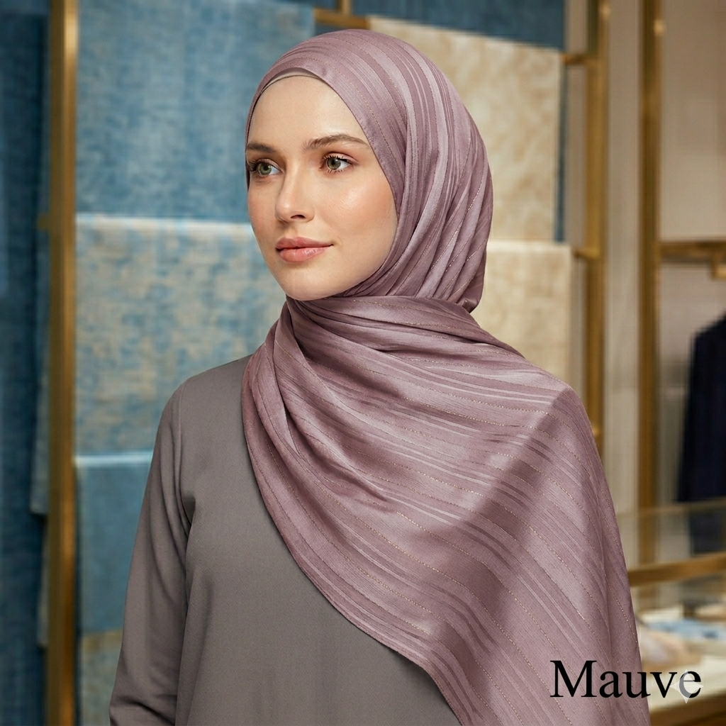Silk Strokes - Mauve