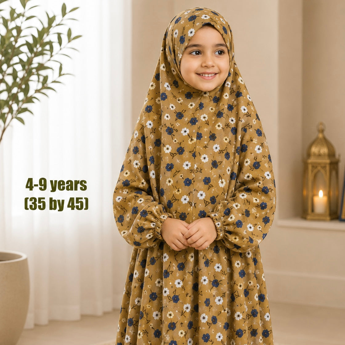 4 - 9 years Namaz Chadar
