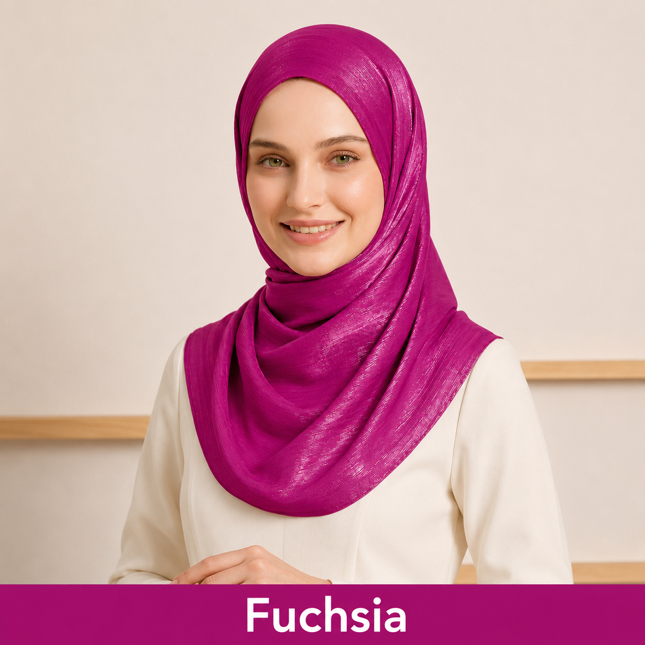 Organza Silk - Fuchsia