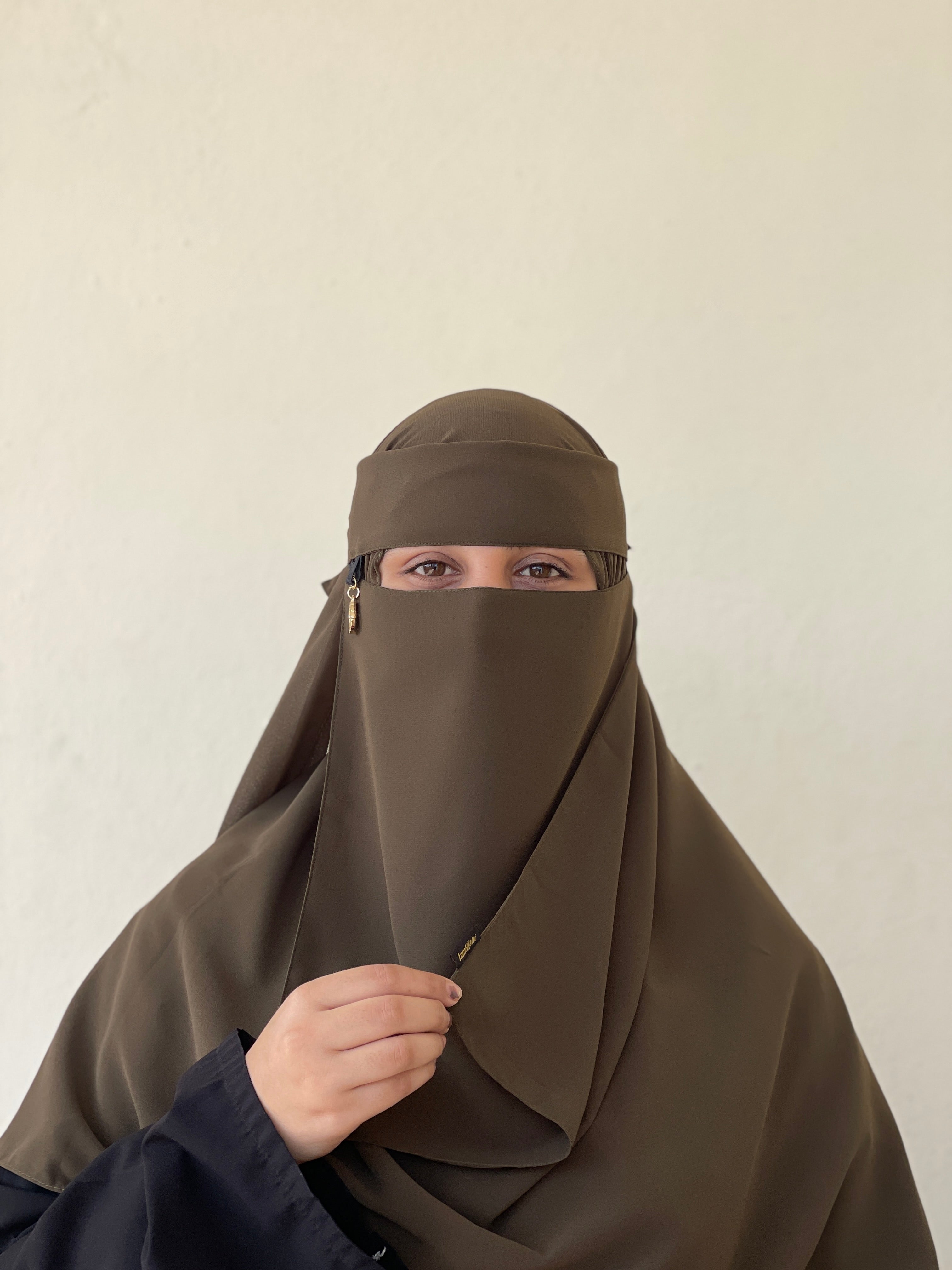 Saudi Niqab Set - Olive Green
