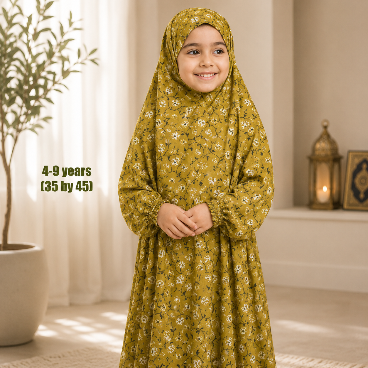 4 - 9 years Namaz Chadar