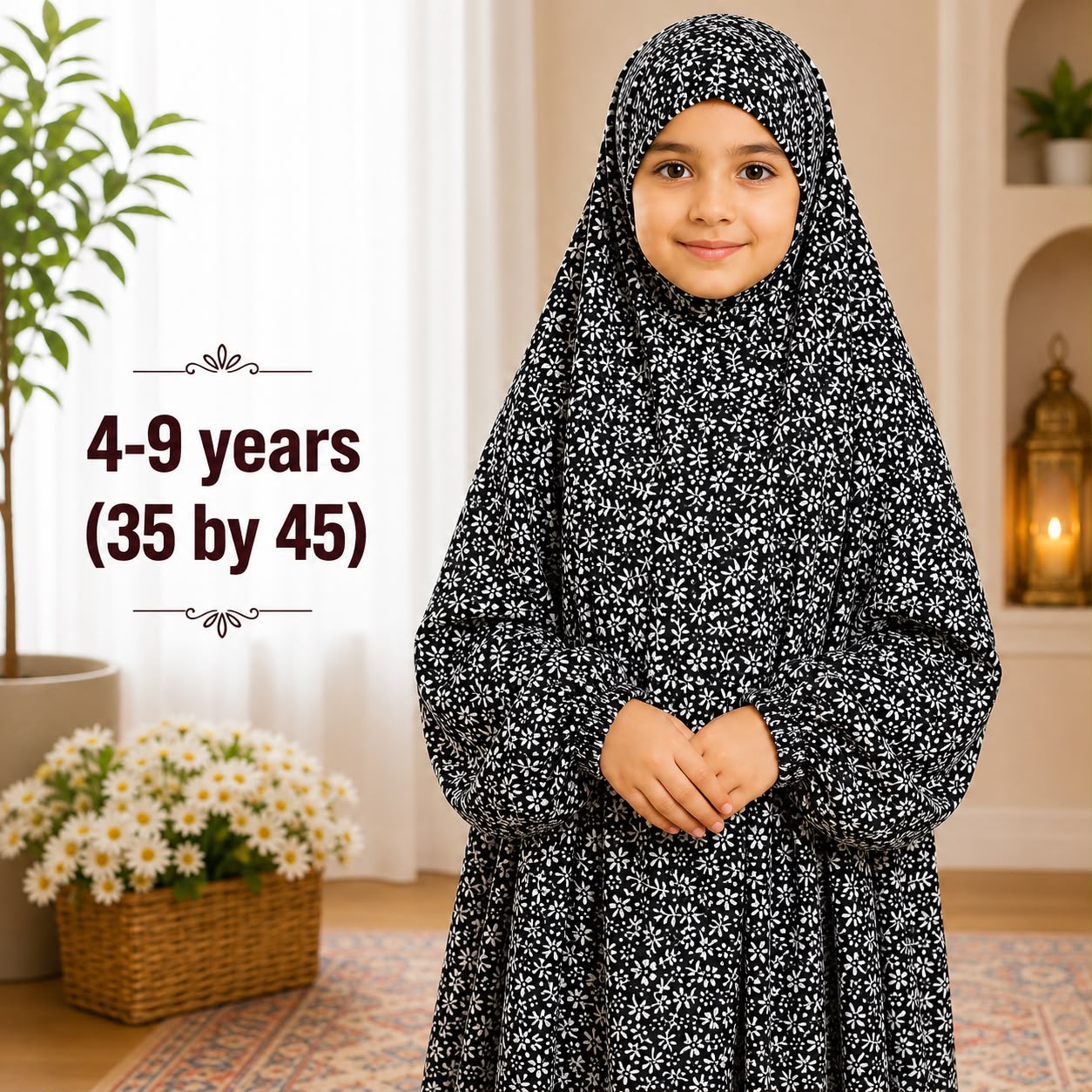 Kids Namaz Chadar | 4-9 years