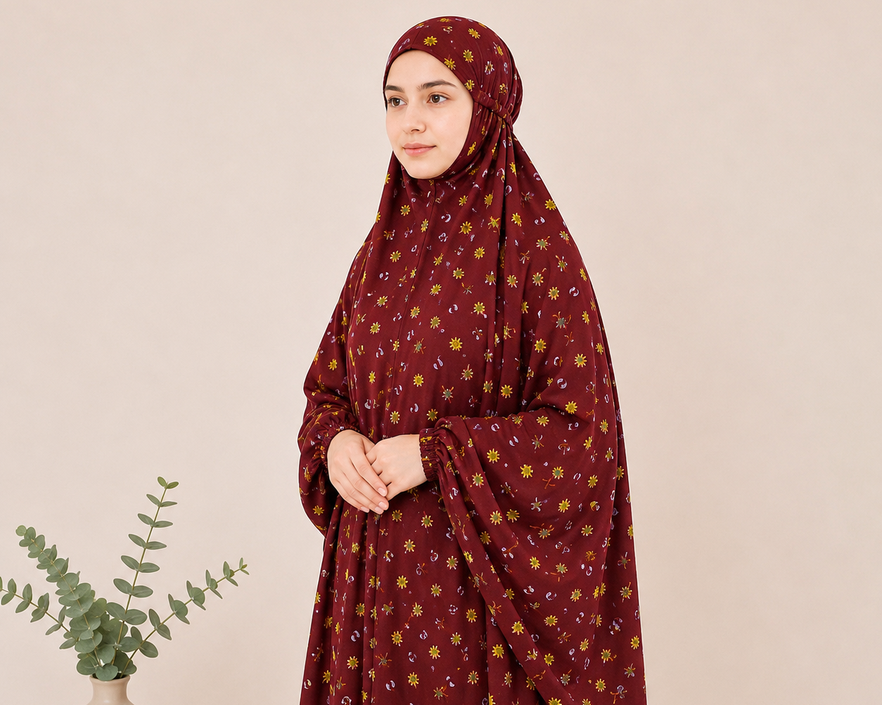 Namaz Chadar with Sleeves