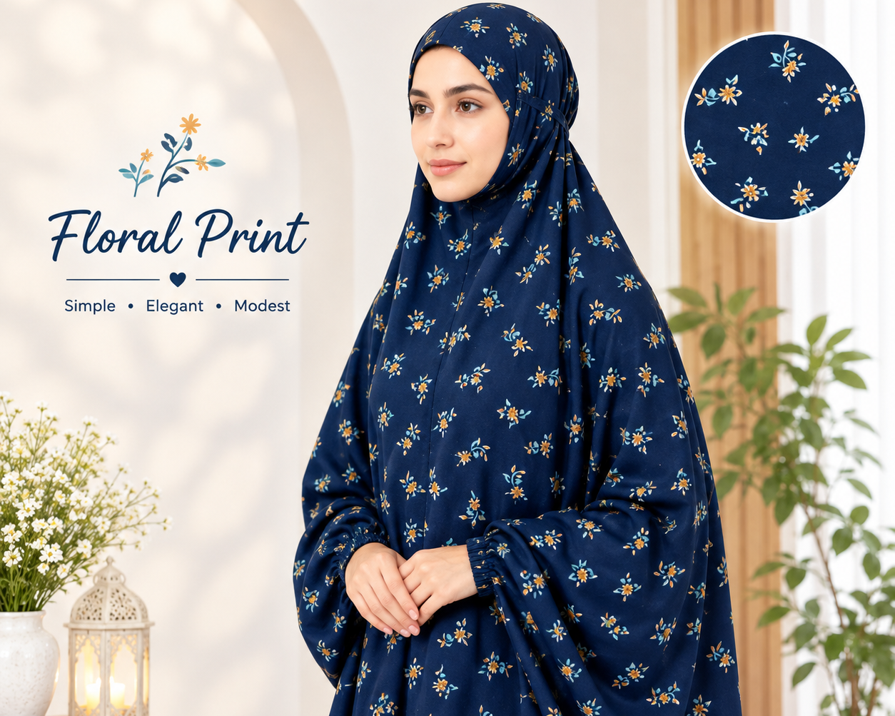 Namaz Chadar with Sleeves