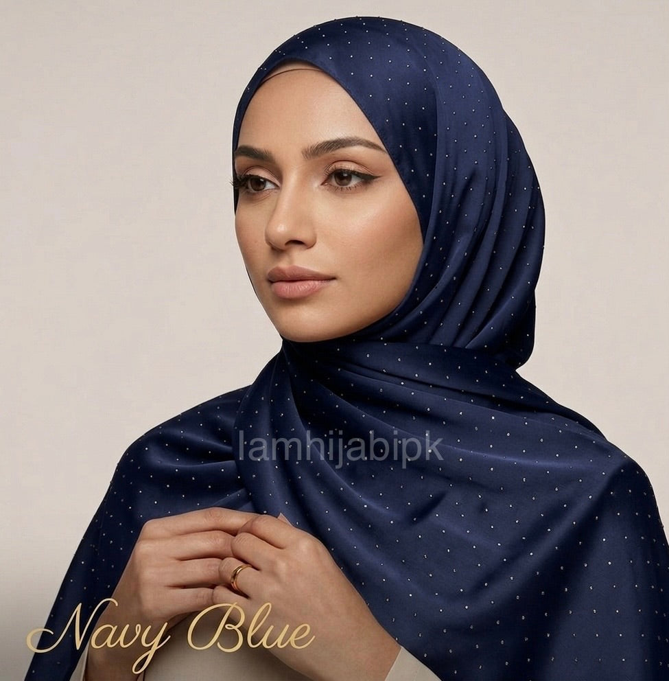 Royal Silk - Navy Blue
