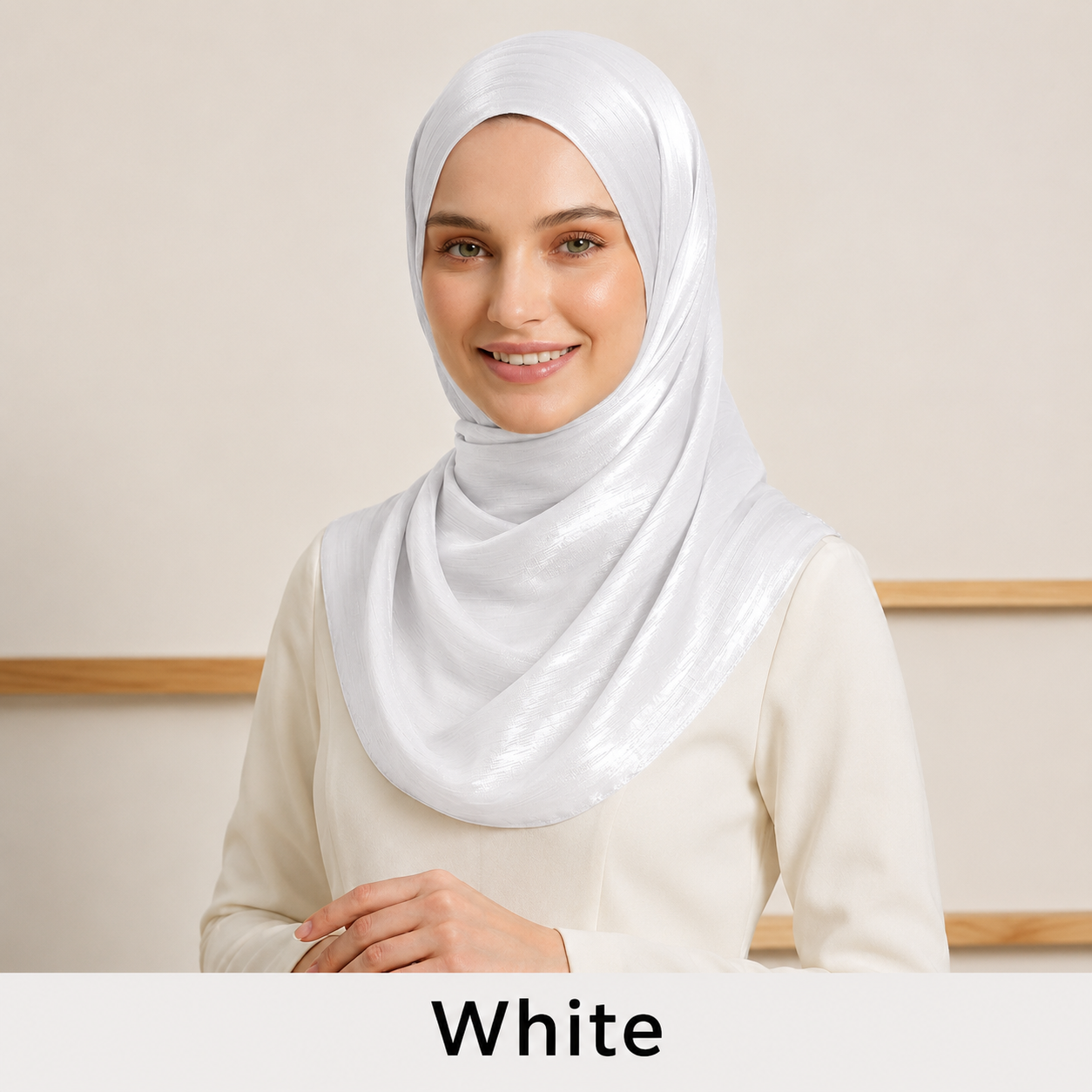 Organza Silk - white