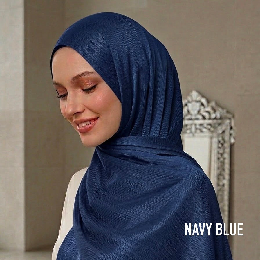 Luxe Silk - Navy blue