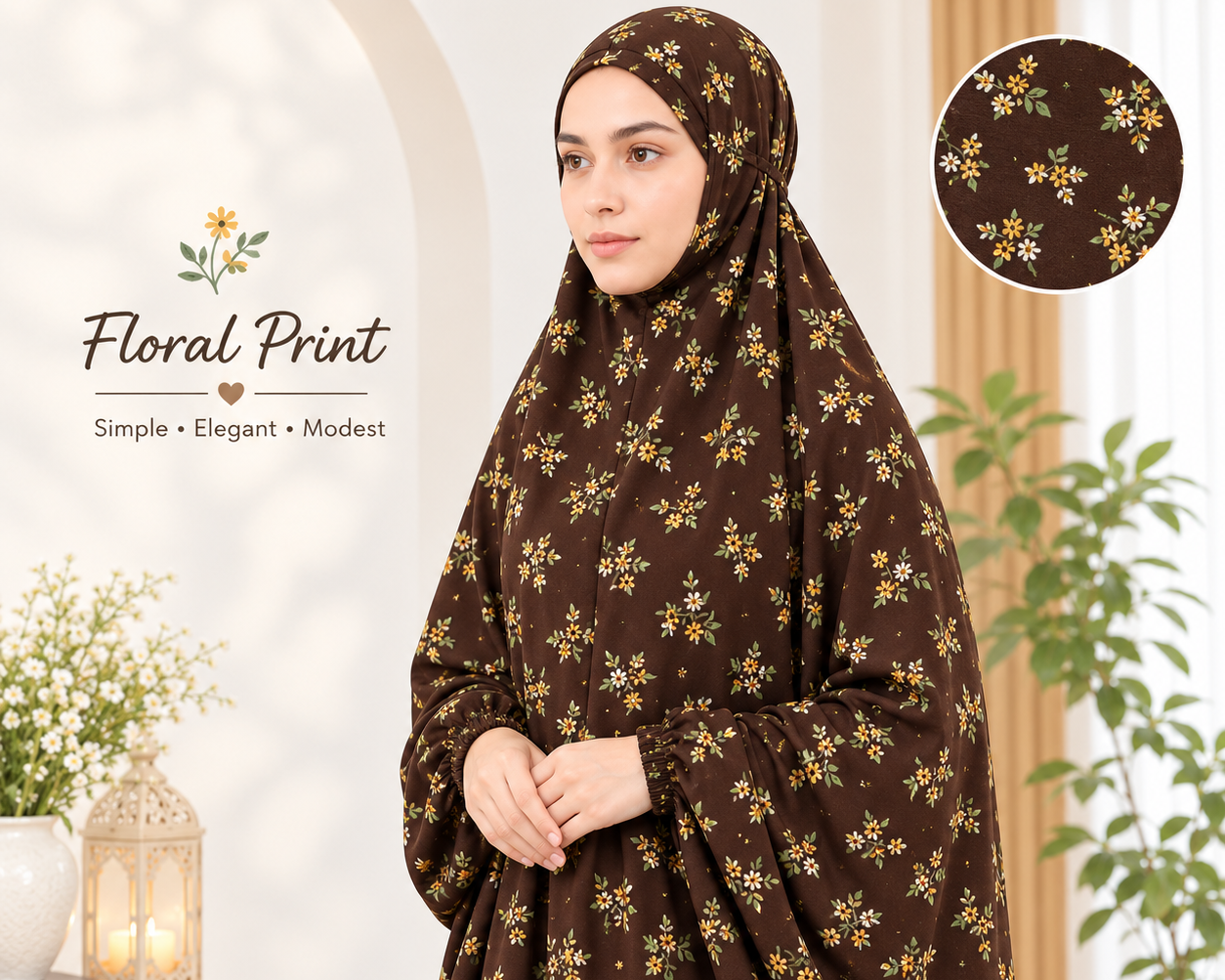 Namaz Chadar with Sleeves