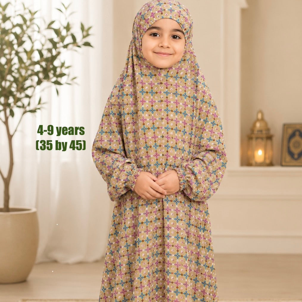 4 - 9 years Namaz Chadar