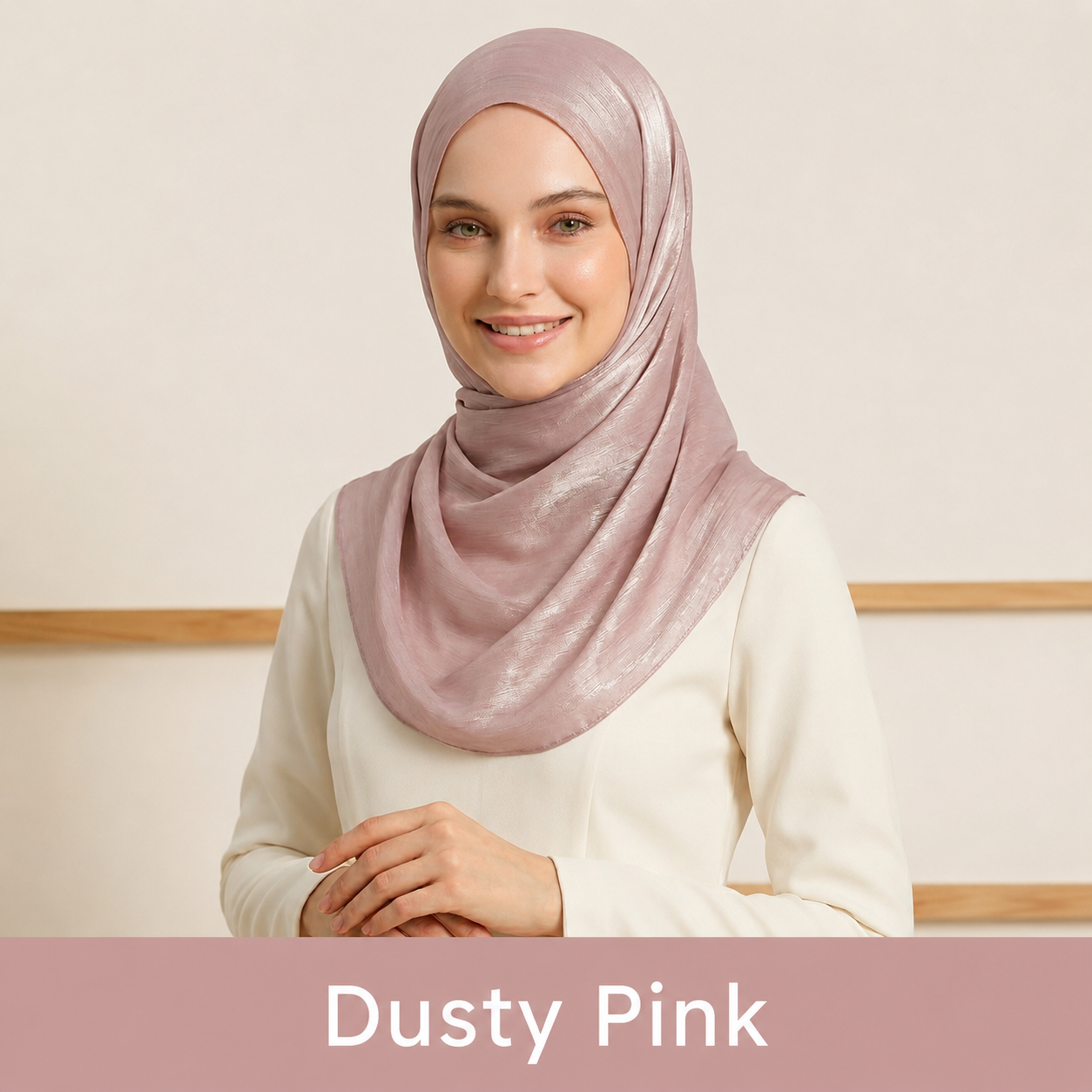 Organza Silk - Dusty Pink