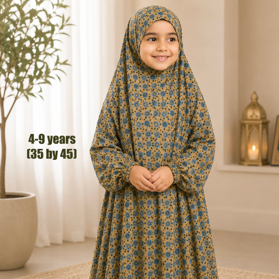 4 - 9 years Namaz Chadar