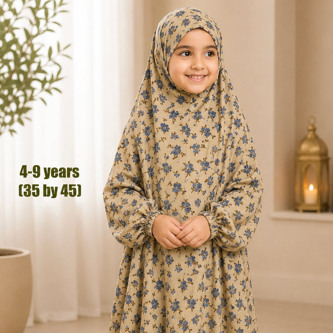 4 - 9 years Namaz Chadar
