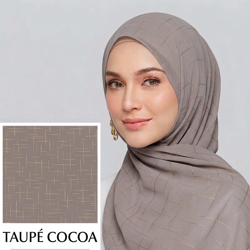 Luxe Georgette - Taupe Cocoa