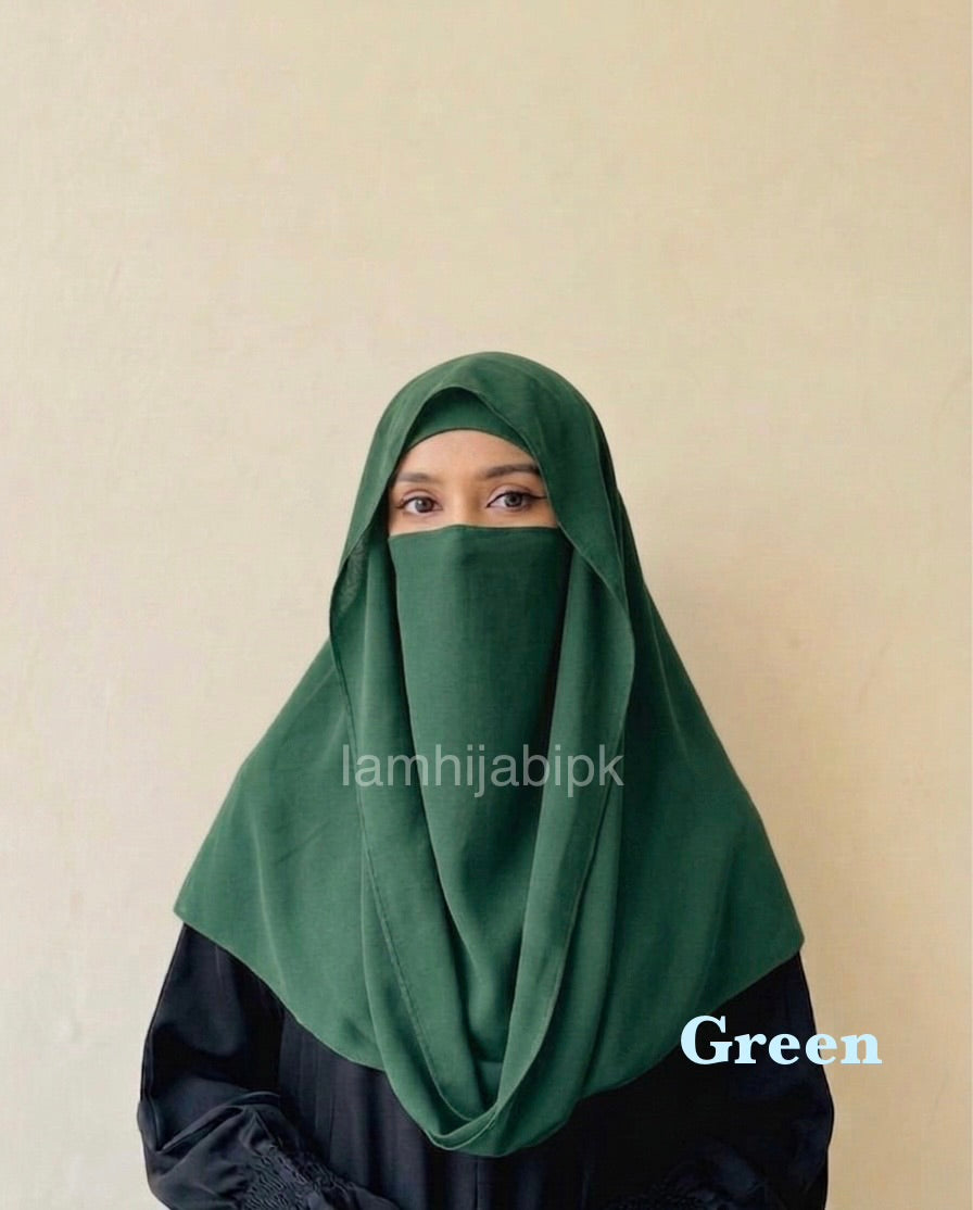 Misri Hijab - Green