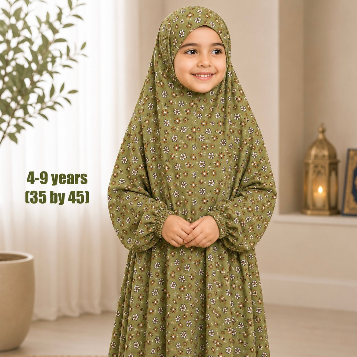 4 - 9 years Namaz Chadar