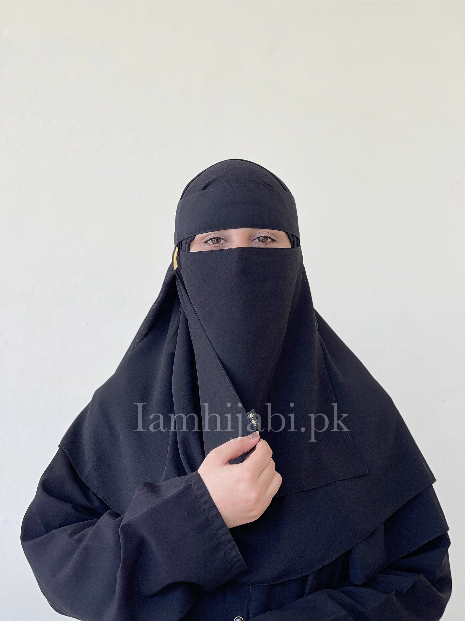 Saudi Niqab Set - Black