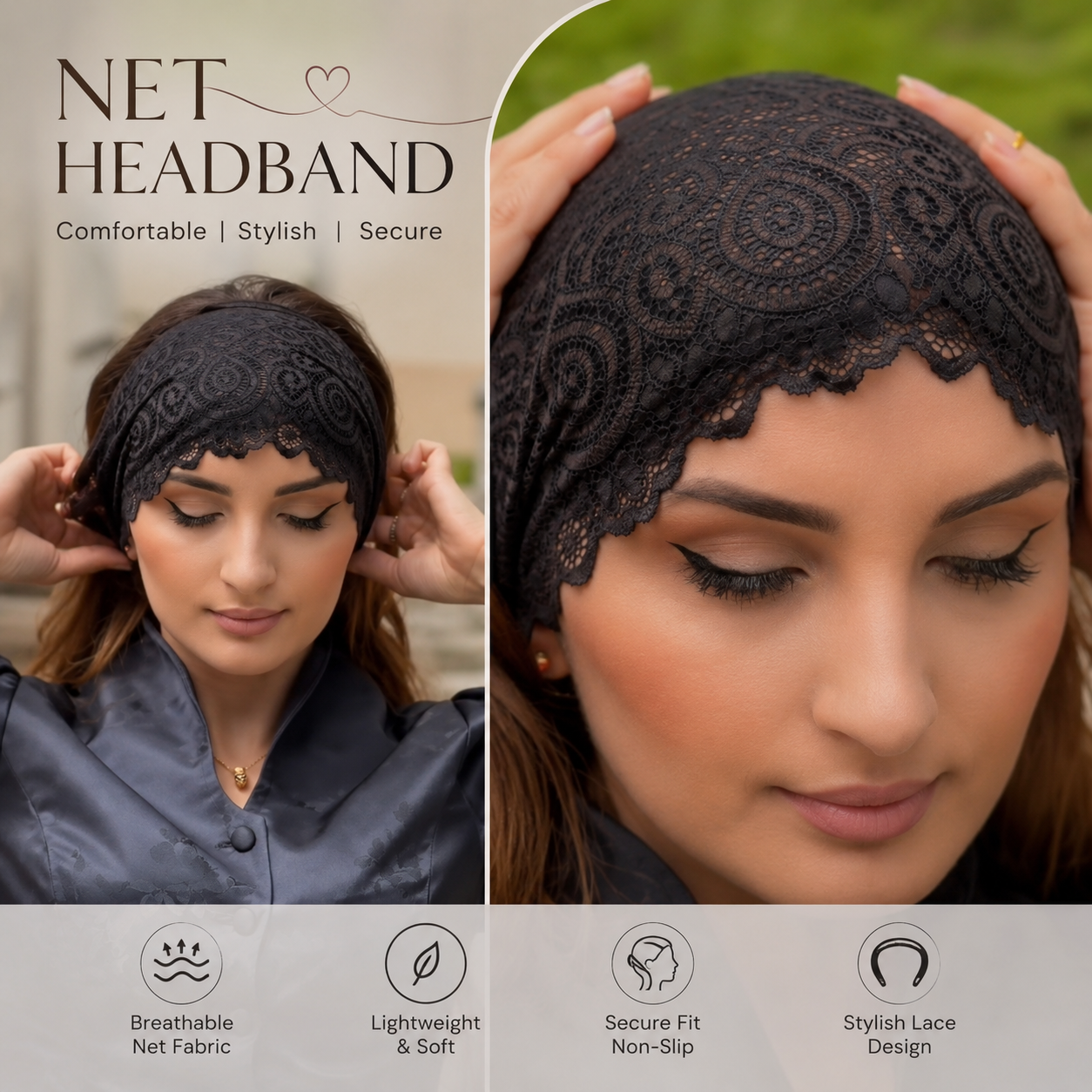 Net headband