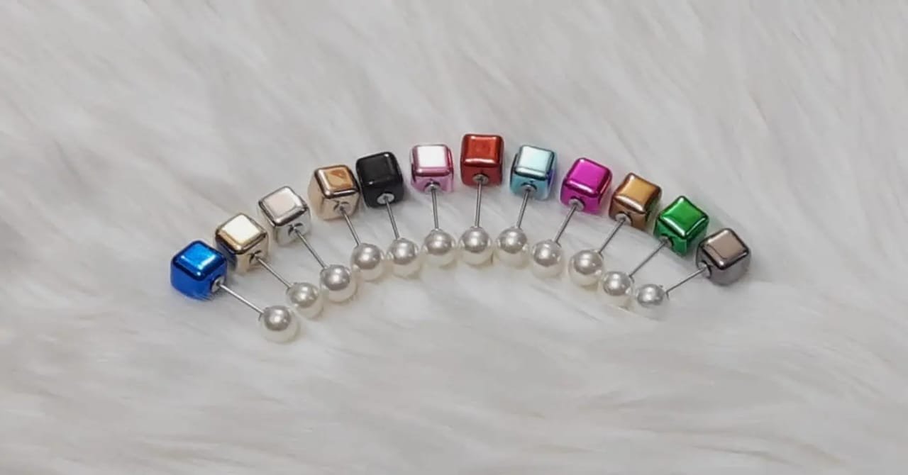 Square Pins - Pack of 3