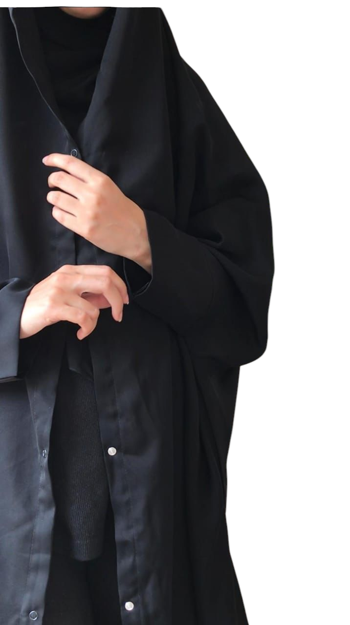 Irani Front Open Abaya