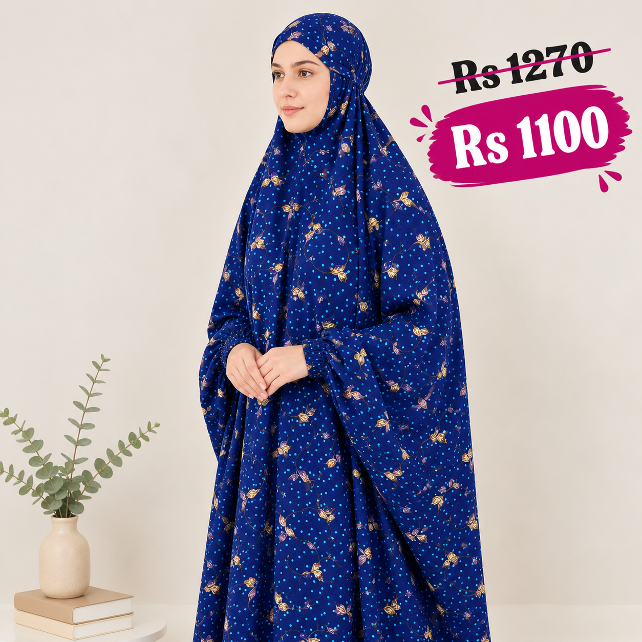 Namaz Chadar with Sleeves