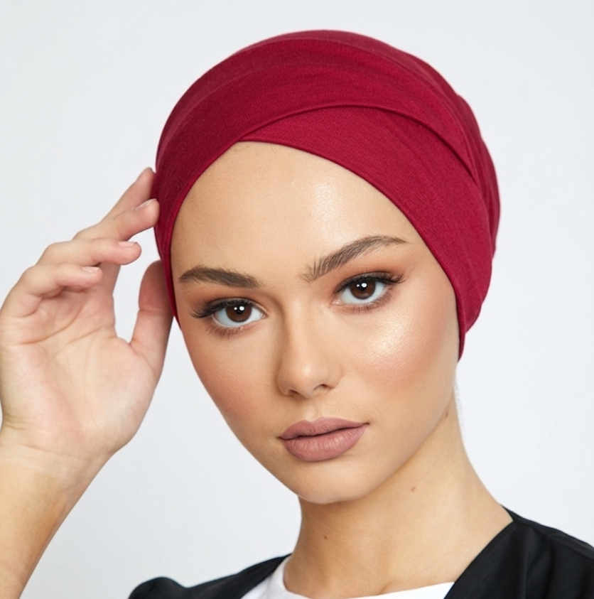 Cross Tube Cap - Fuschia