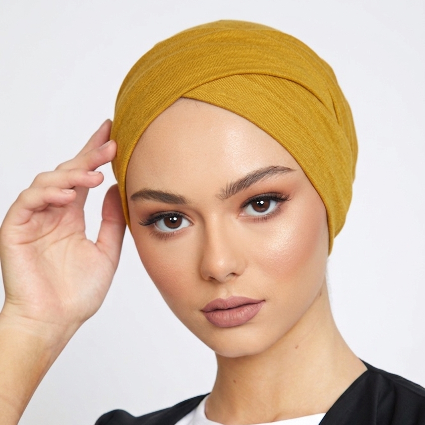 Cross Tube Cap - Mustard