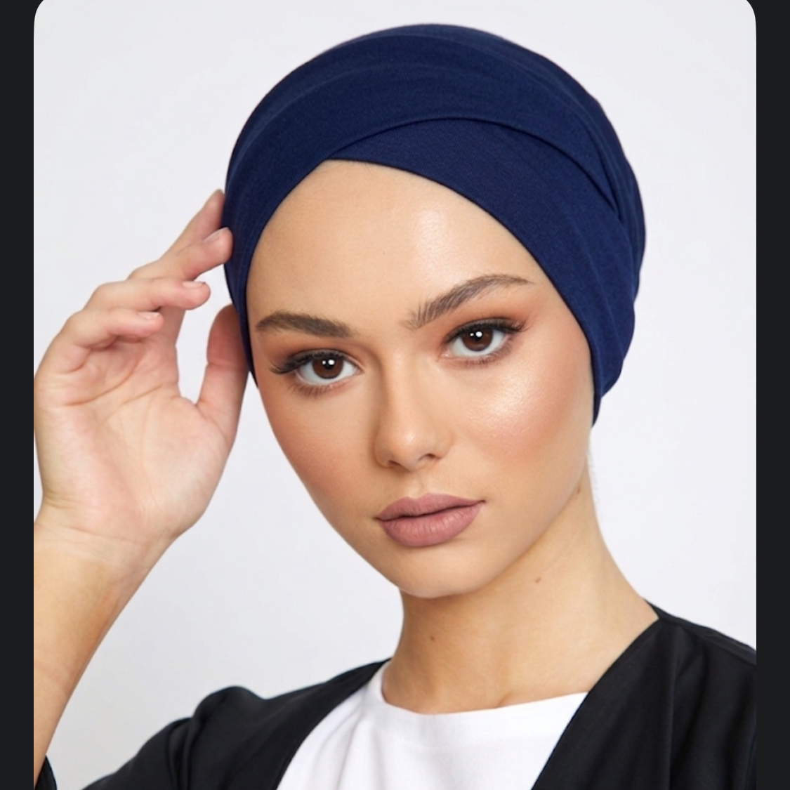 Cross Tube Cap - Navy blue
