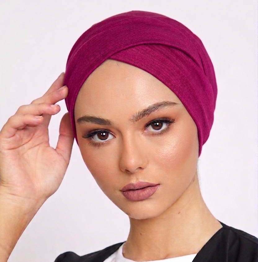 Cross Tube Cap - Hot Pink