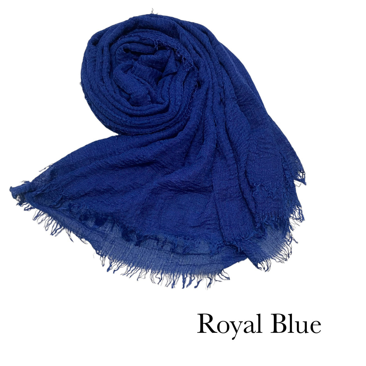 CRIMPS HIJAB - Royal Blue