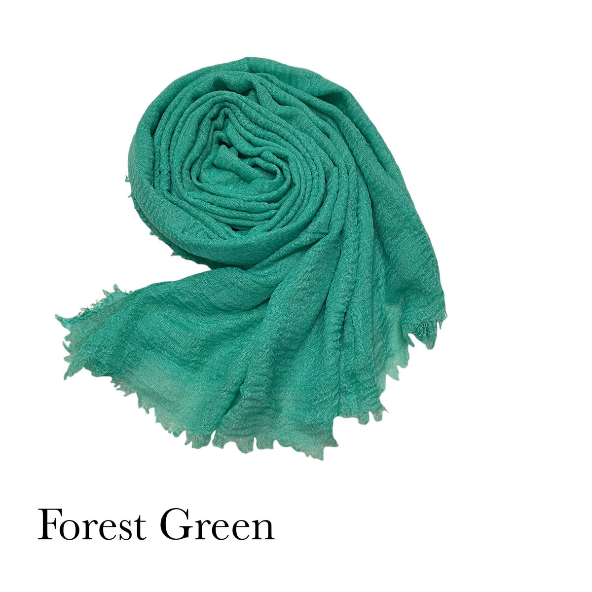 CRIMPS HIJAB - Forest Green