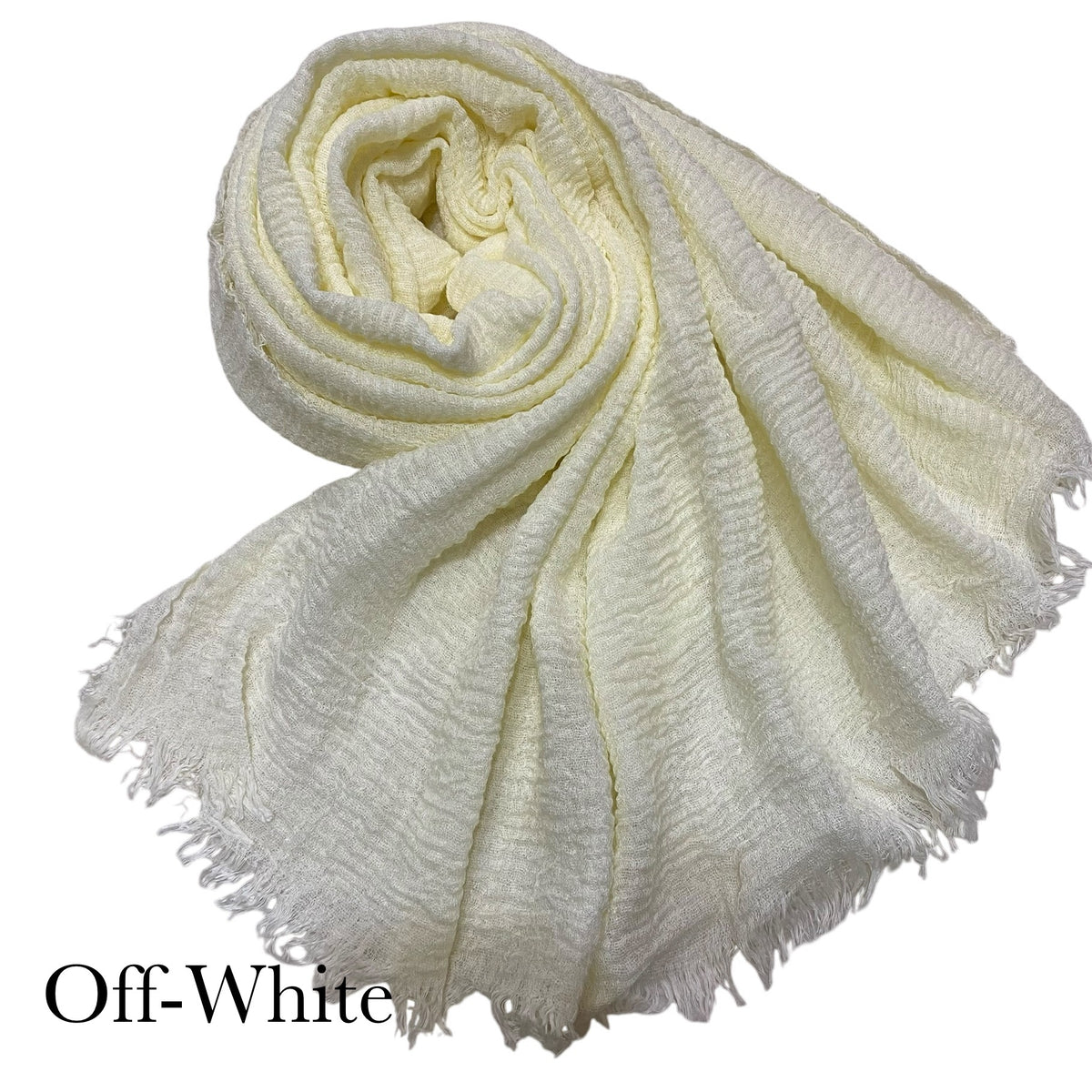 CRIMPS HIJAB - Off-White