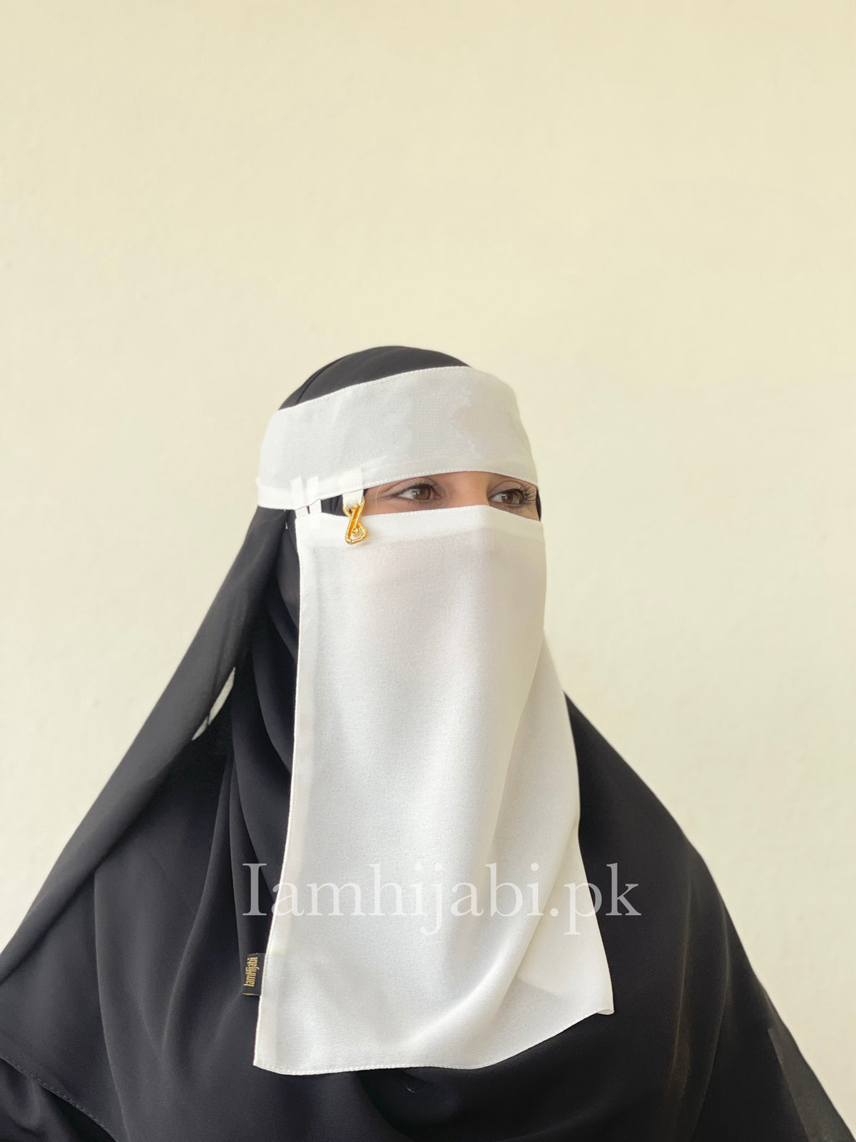 Saudi Niqab Large - White