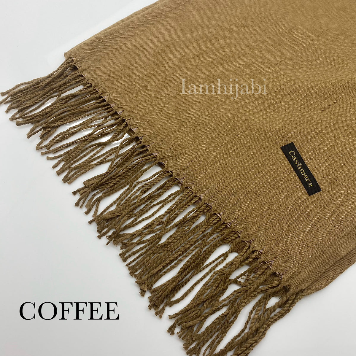 Cashmere Hijab - Coffee