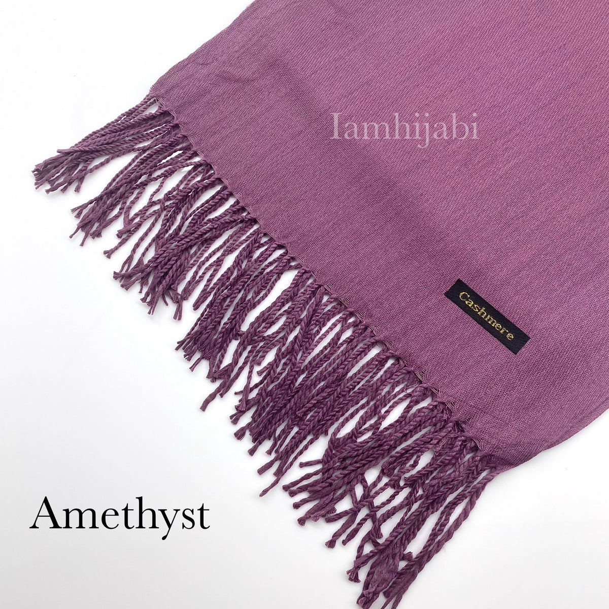 Cashmere Hijab - Amethyst