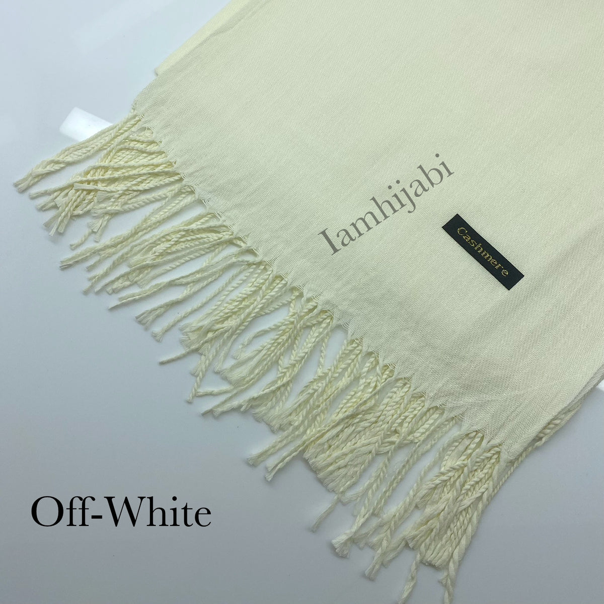 Cashmere Hijab - Off-White