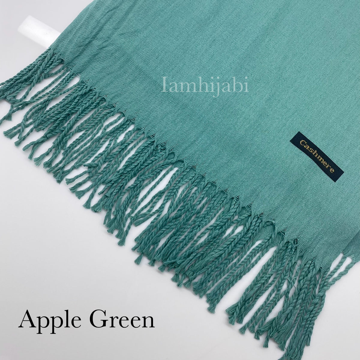 Cashmere Hijab - Apple Green