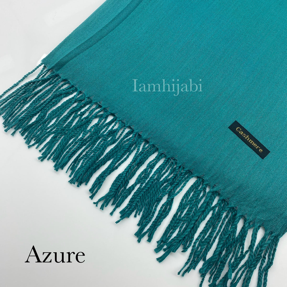 Cashmere Hijab - Azure