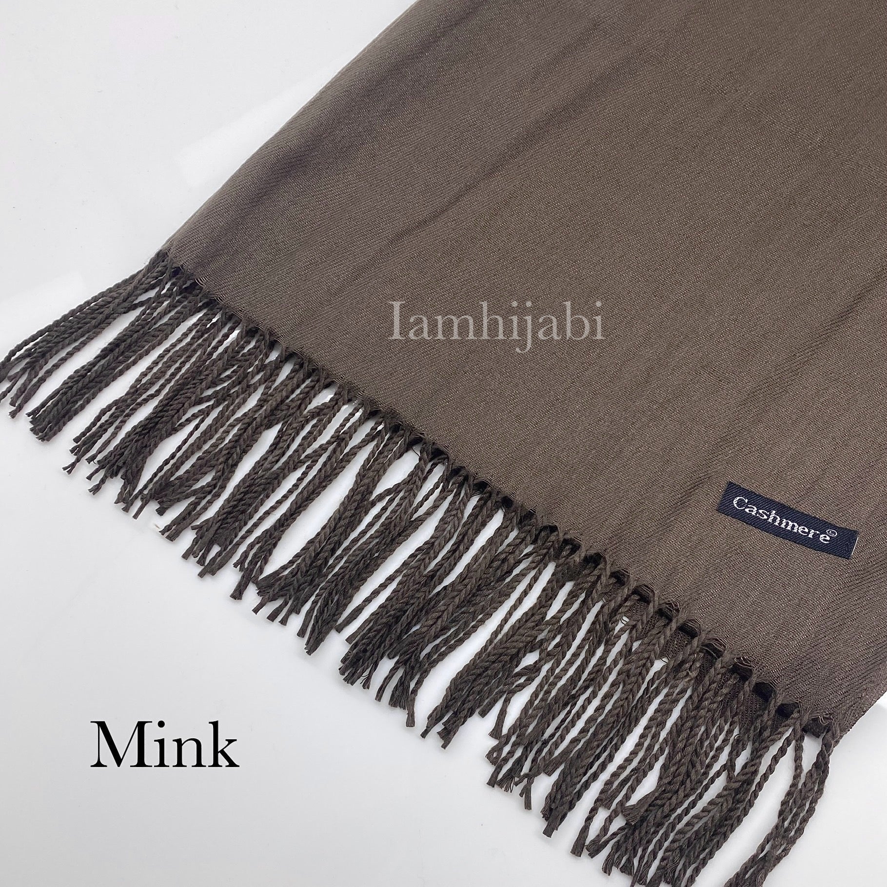 Cashmere Hijab - Mink