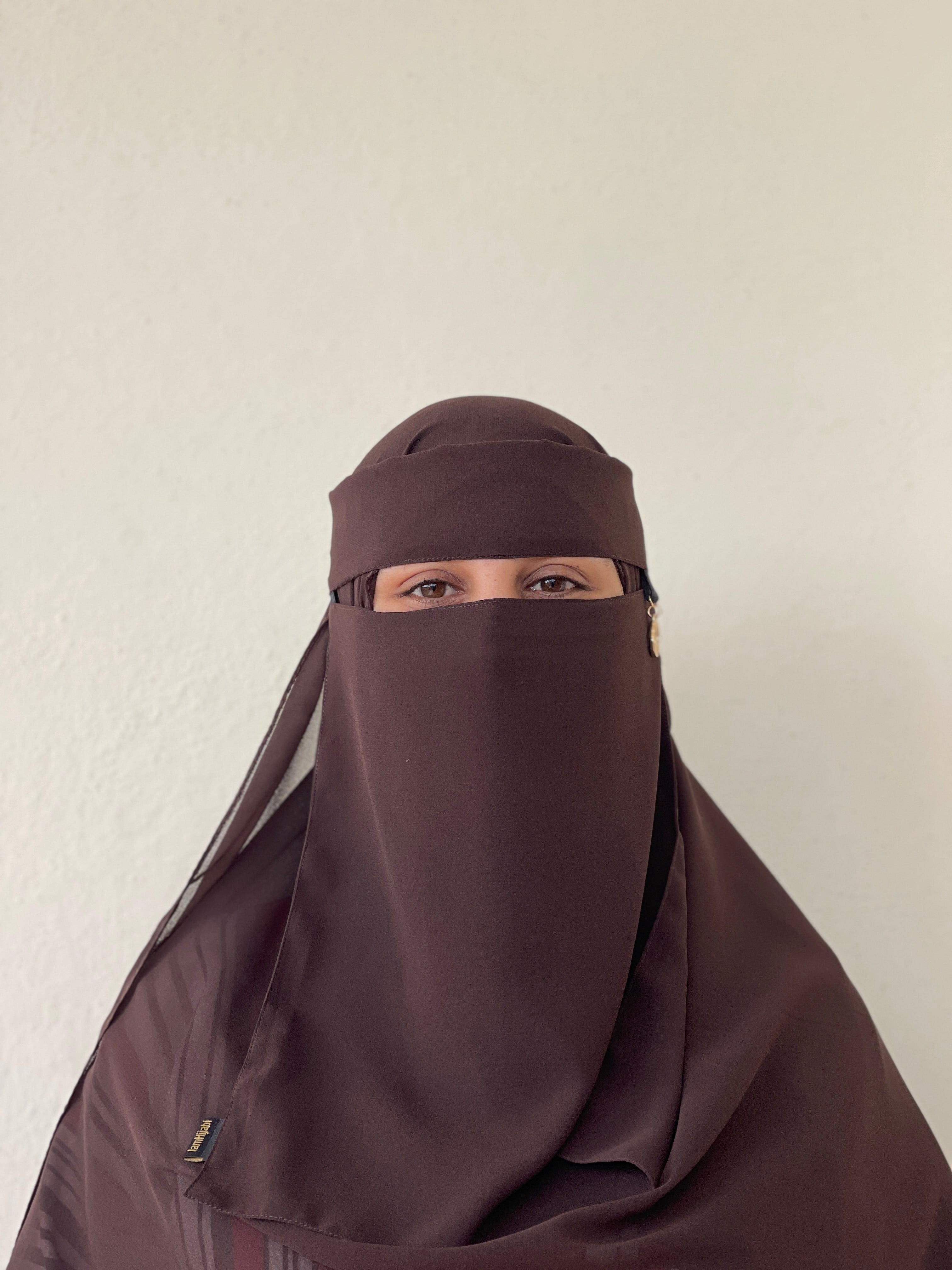 Saudi Niqab Set - Choco