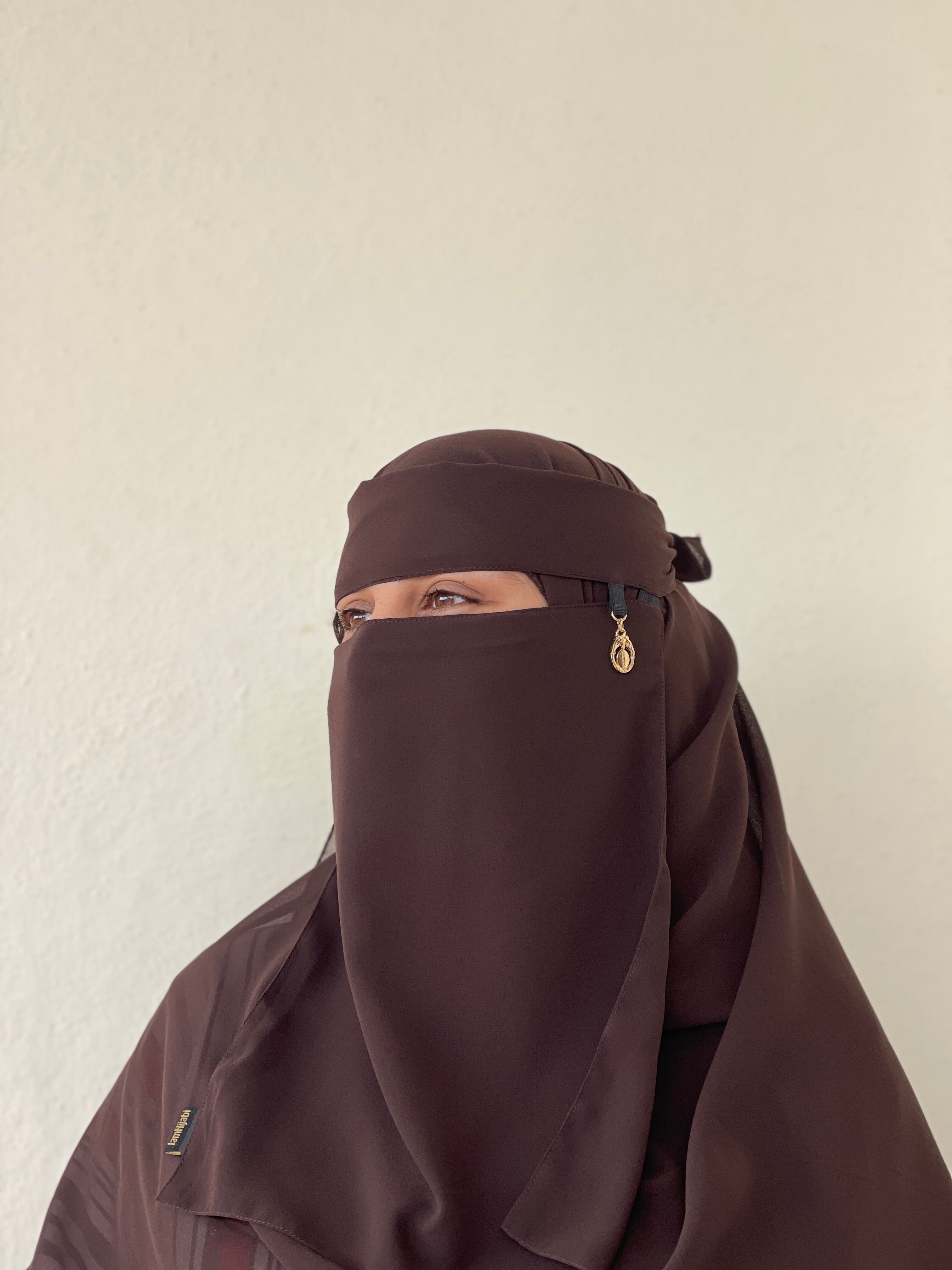 Saudi Niqab Set - Choco