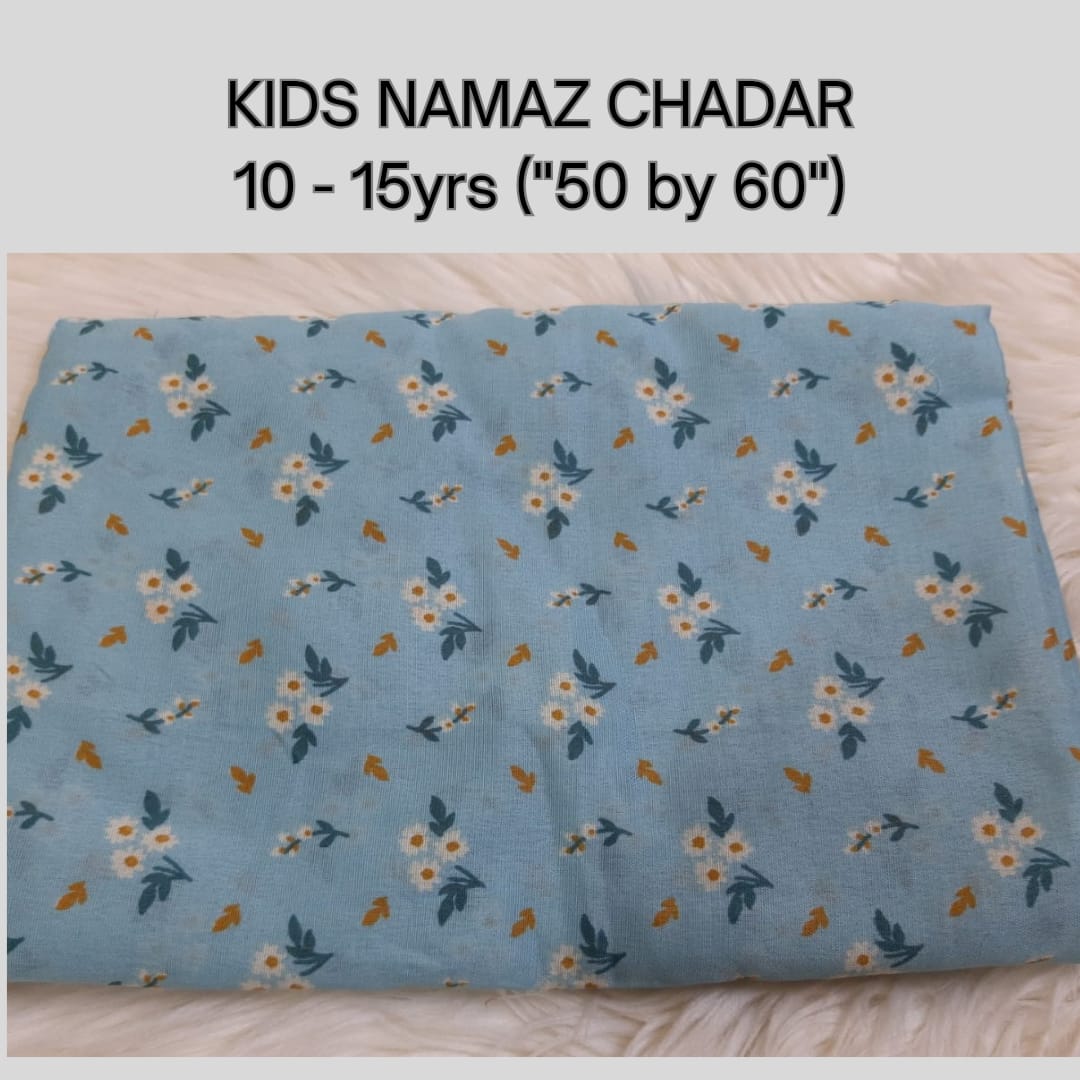 KIDS NAMAZ CHADAR WITH SLEEVES - SL1